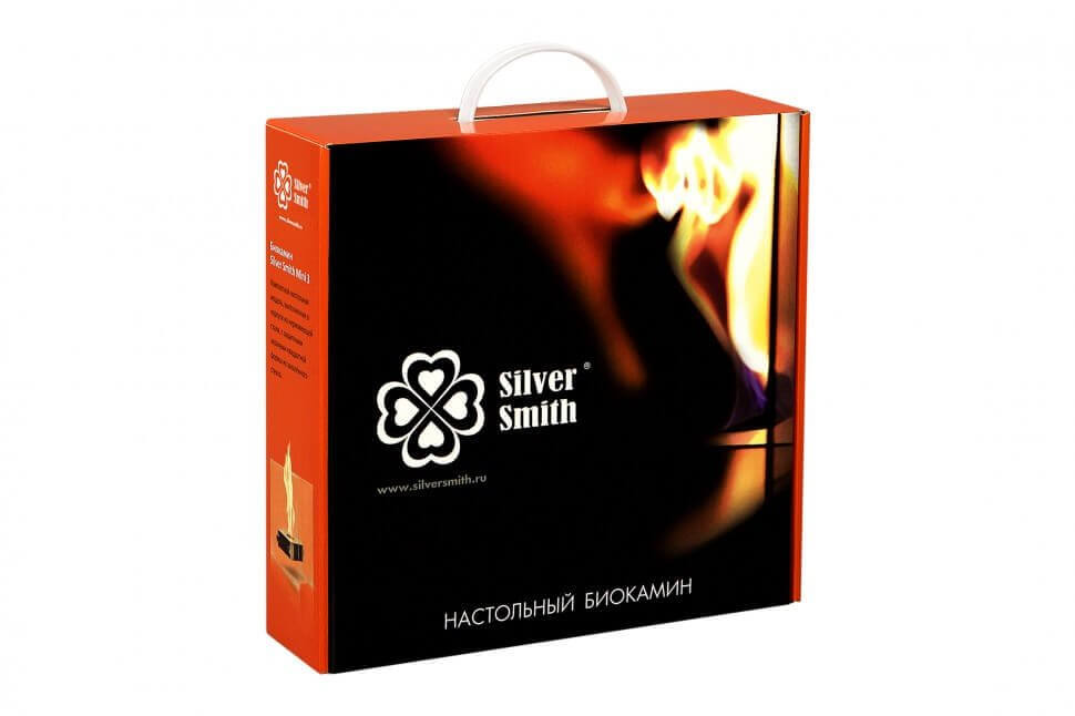 Биокамин Silver Smith MINI 3 Black Edition