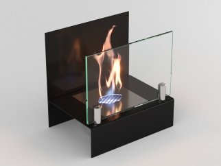 Биокамин настольный Lux Fire Афиша S (черный)
