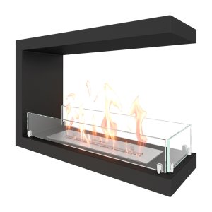 Биокамин торцевой SteelHeat Leader 700