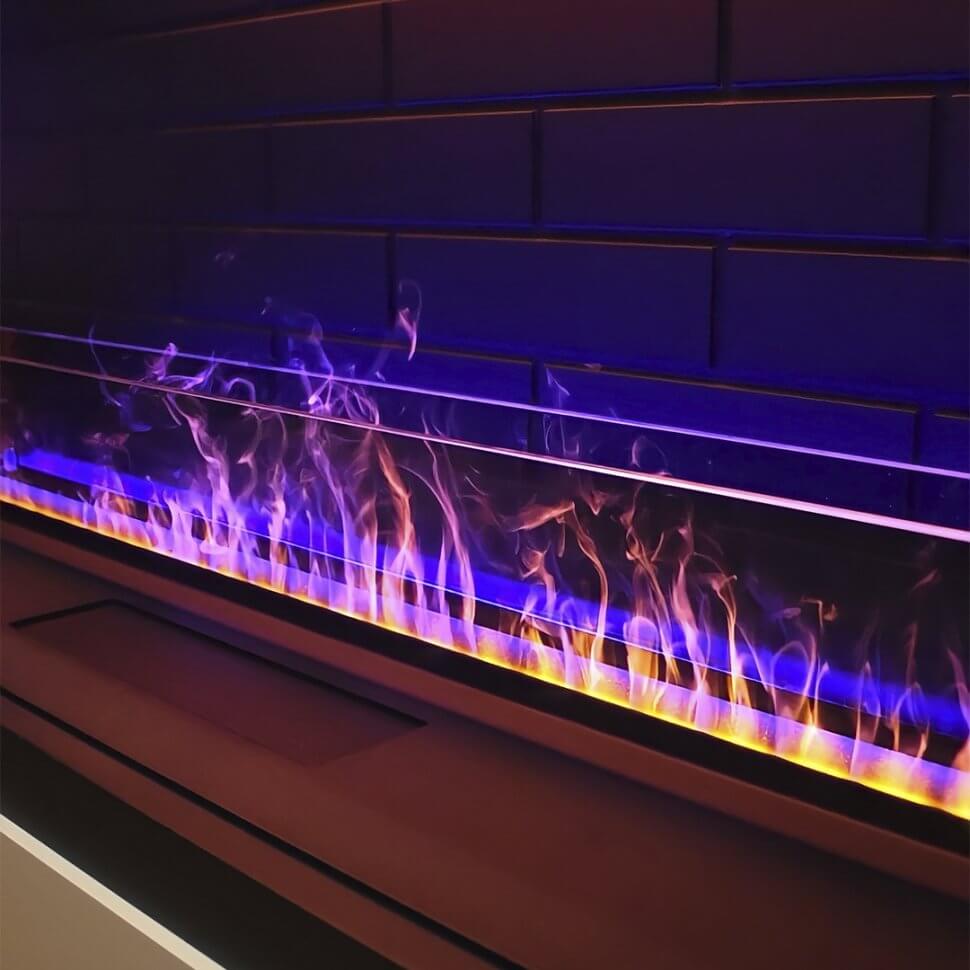 Электрический паровой очаг Schones Feuer 3D FireLine 1500 черный
