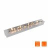 Биокамин встраиваемый SteelHeat LONG-H 1200 Small фото 6