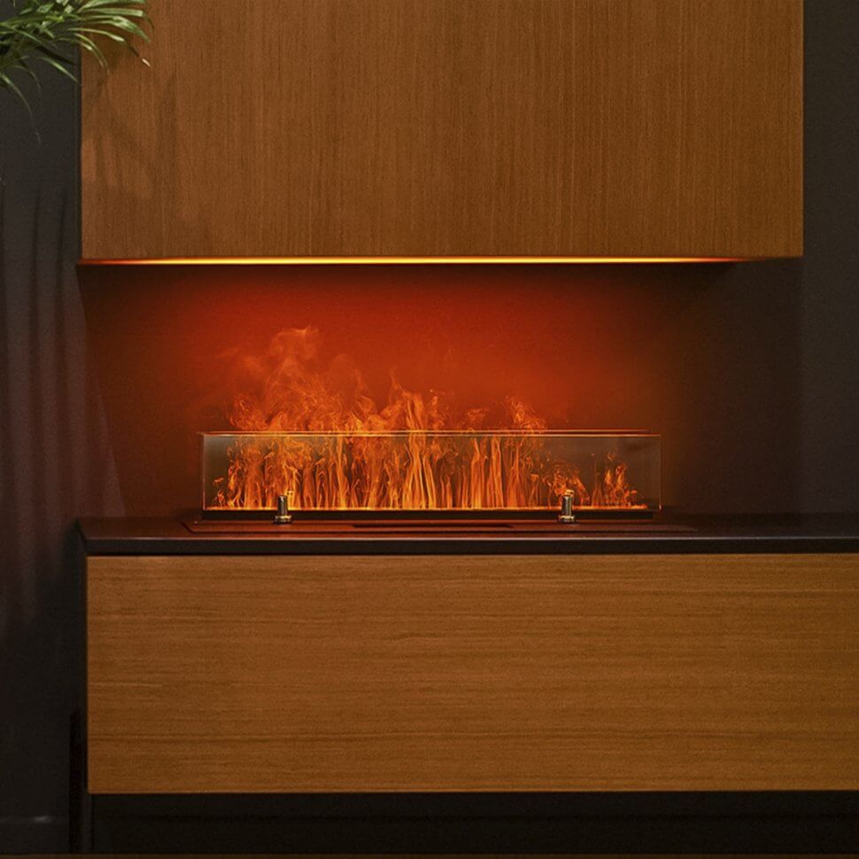 Электрический паровой очаг Schones Feuer 3D FireLine 600 PRO черный