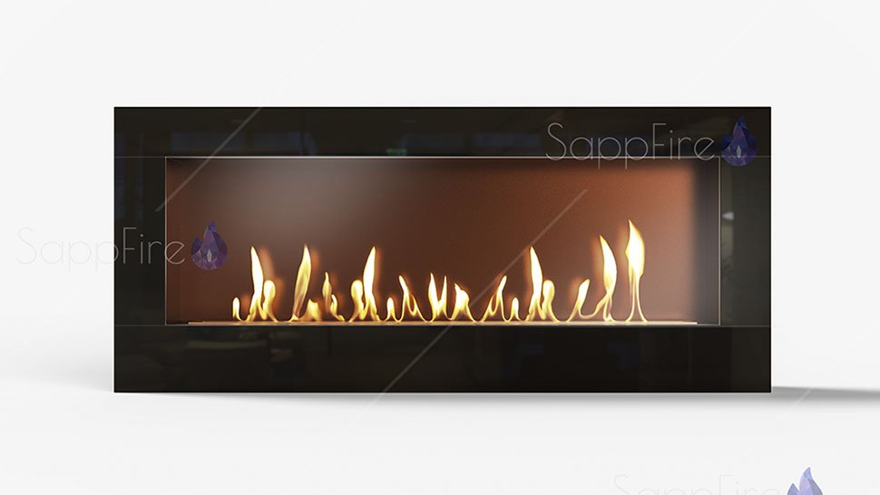 Биокамин встраиваемый SappFire Mercury Stemalit 1200