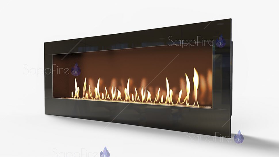 Биокамин встраиваемый SappFire Mercury Stemalit 1200