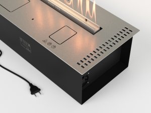 Автоматический биокамин Lux Fire Smart Flame 600 RC INOX