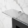 Стеклянная полка для биокамина Opti white 700 фото 4