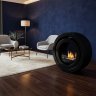 Напольный биокамин Глобус Черный фото 4