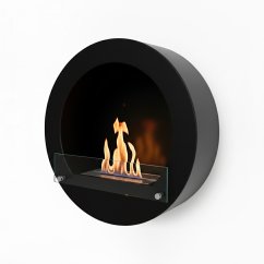 Настенный биокамин Хенли Черный