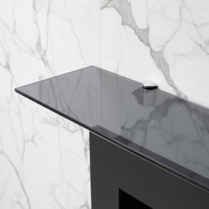Стеклянная полка для биокамина Gray 1000