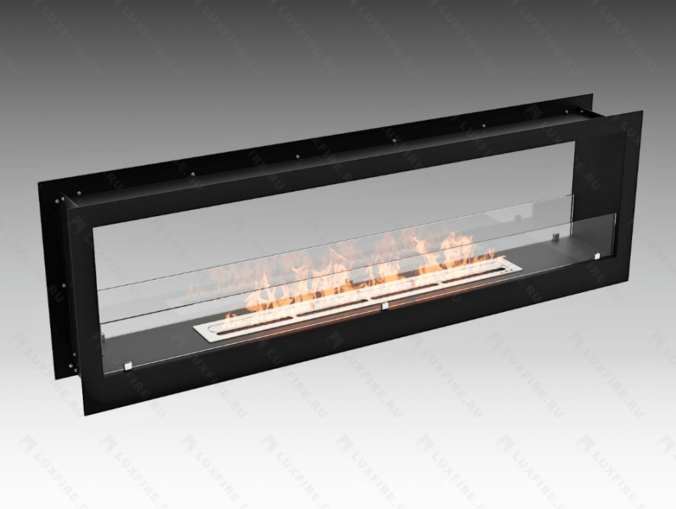 Встроенный биокамин Lux Fire Сквозной 1550 S