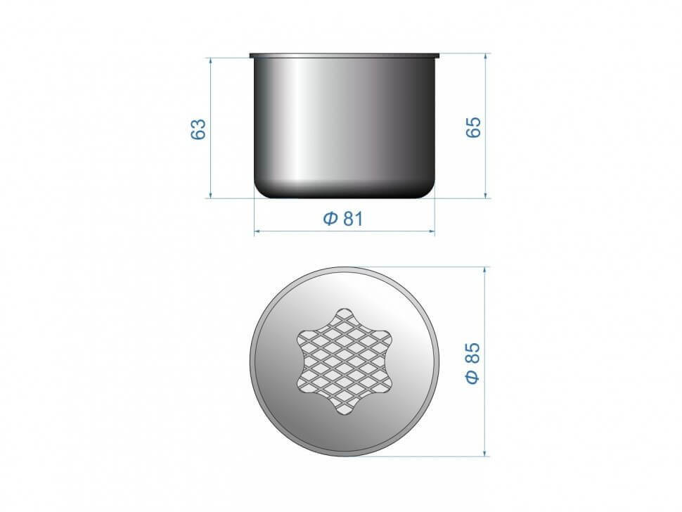 Топливный блок Lux Fire D85 XS