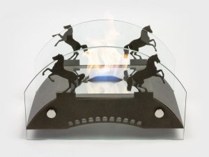 Биокамин настольный Lux Fire Графский мост М (бронза)