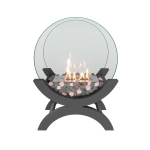 Биокамин IRIS MINI серый