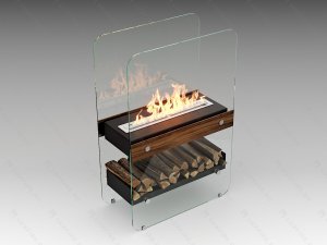 Напольный биокамин Lux Fire Пятница V