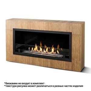 Ниша под биокамин 1300 Вишня