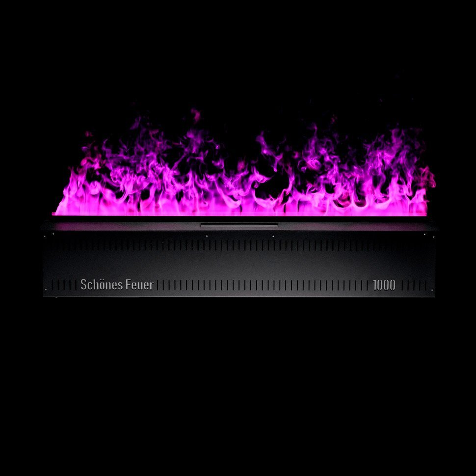 Электрический паровой камин Schones Feuer 3D Hot Line 800 черный