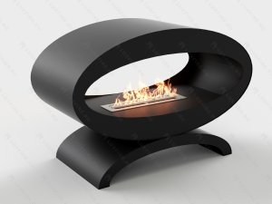 Напольный биокамин Lux Fire Эклипс 900